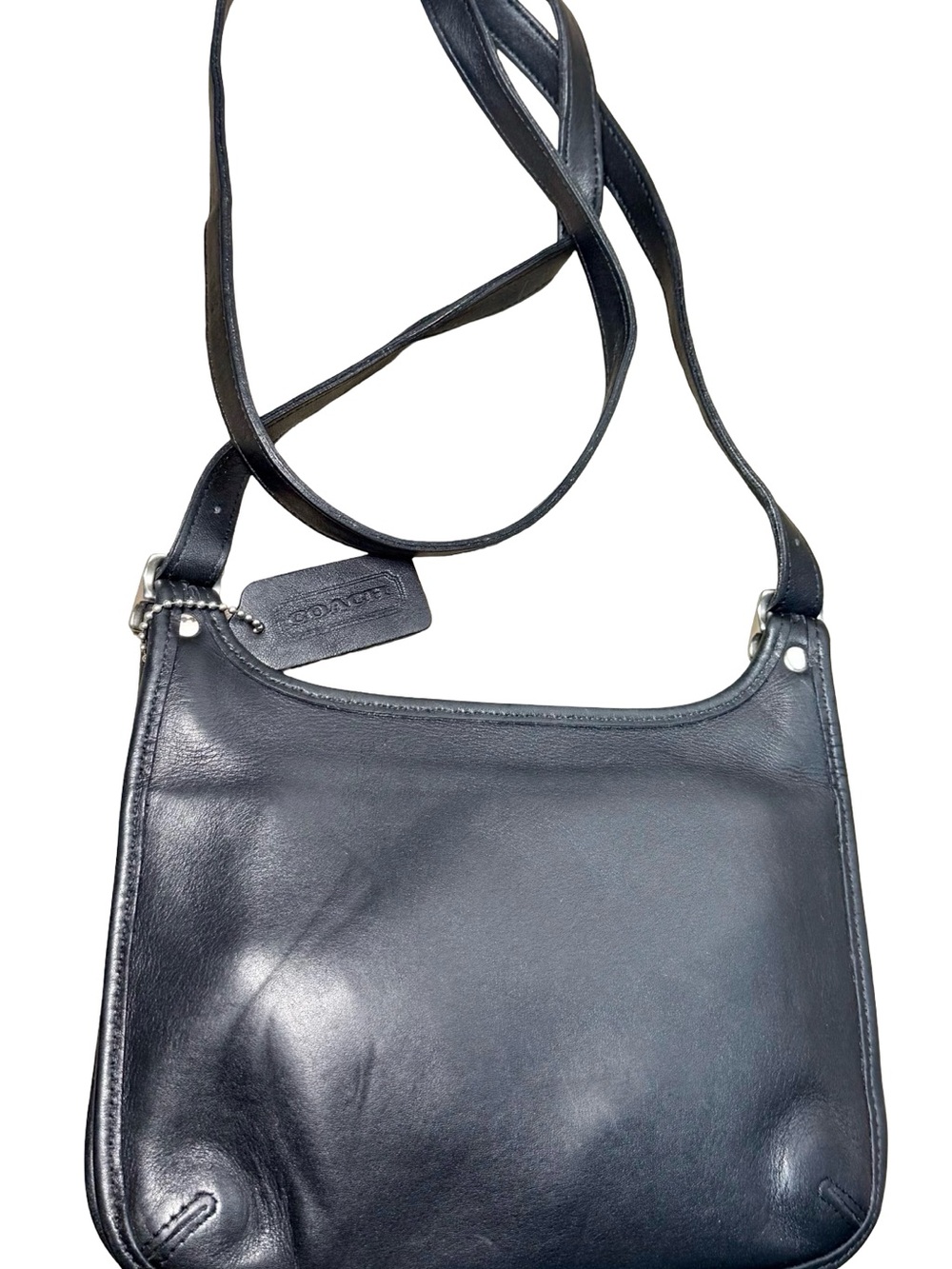 ✨ RARE FIND! Vintage Coach Mini Hippie Slim Crossbody Bag (Style #9142) ✨ - Picture 2 of 4